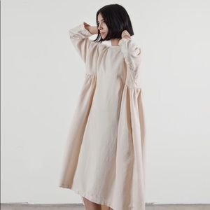 Oversized Linen Dress
